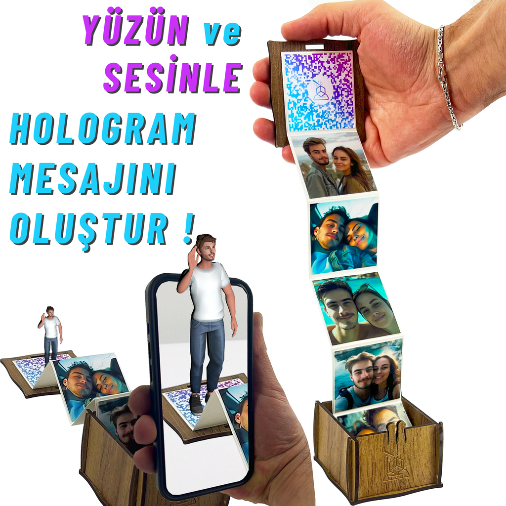 Hologramlı Anı Saklama Kutusu